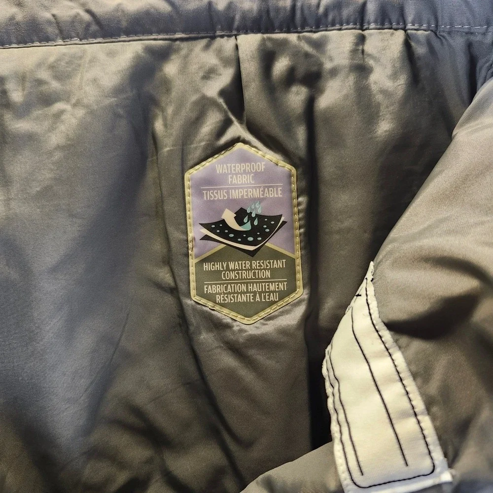 Columbia Snow Pants Youth 18/20 Gray Excellent Omni-Shield Cargo Ski SB8007‎